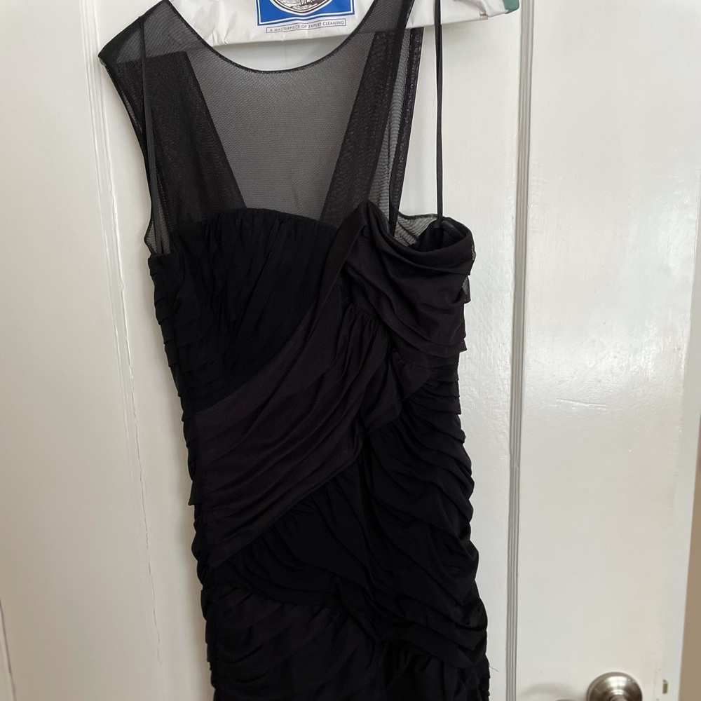 BCBG Black tie dress